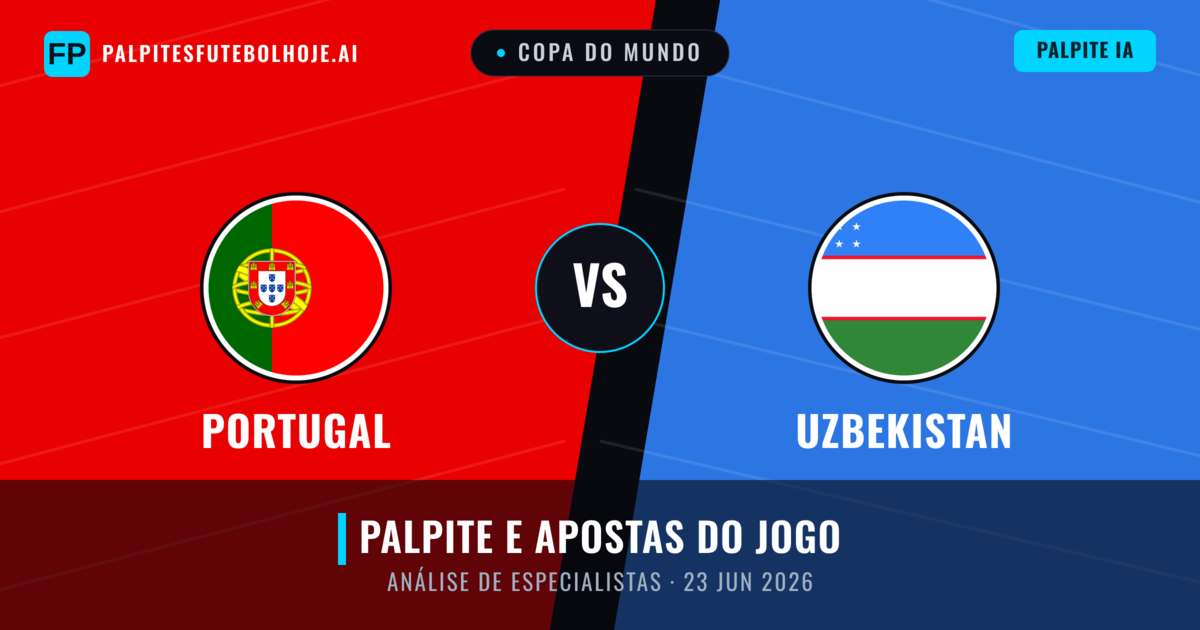 Portugal vs Uzbekistan — prognóstico e prévia do jogo