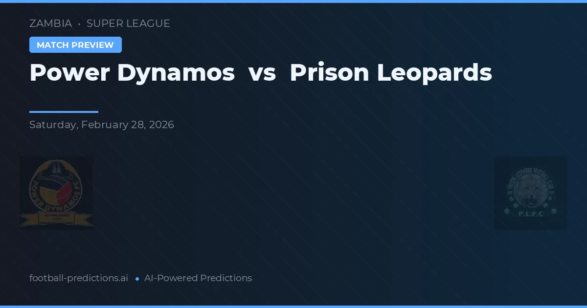 Power Dynamos vs Leões da Prisão — prognóstico e prévia do jogo