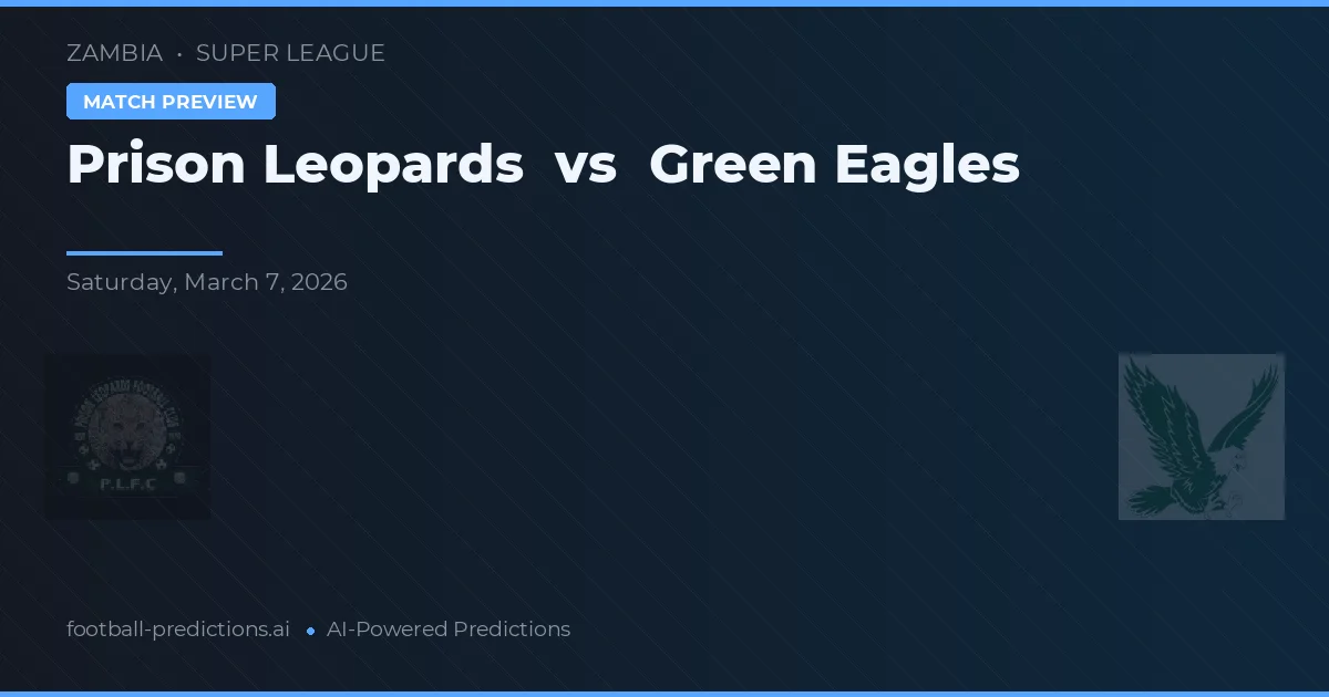 Leões da Prisão vs Águias Verdes — prognóstico e prévia do jogo