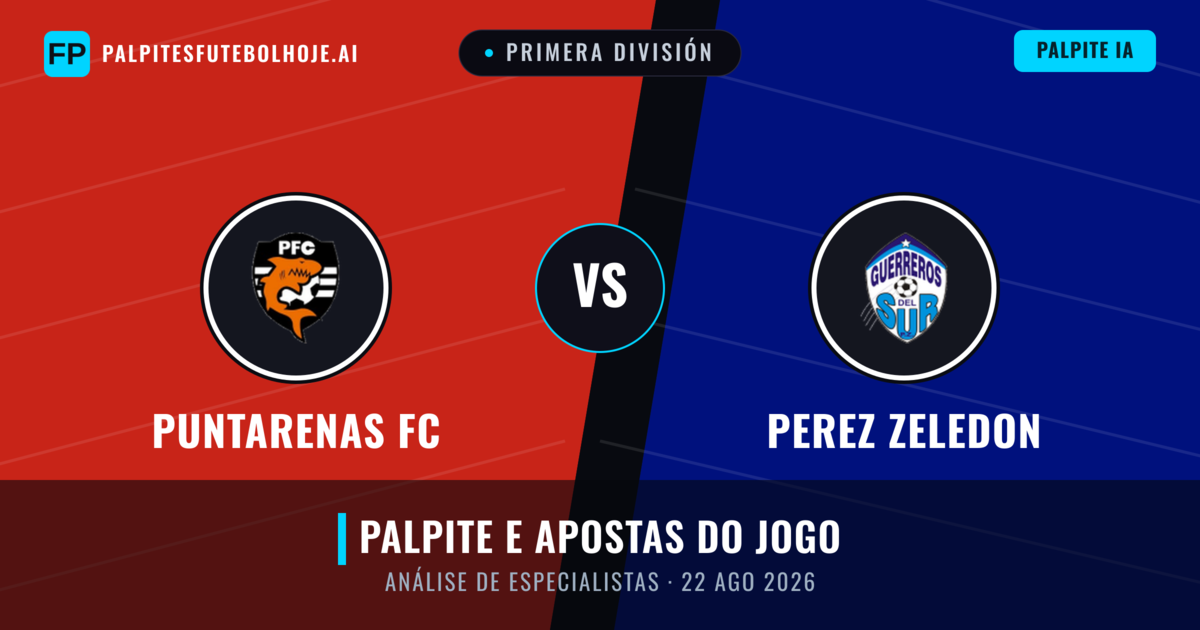 Puntarenas FC vs Perez Zeledon — prognóstico e prévia do jogo