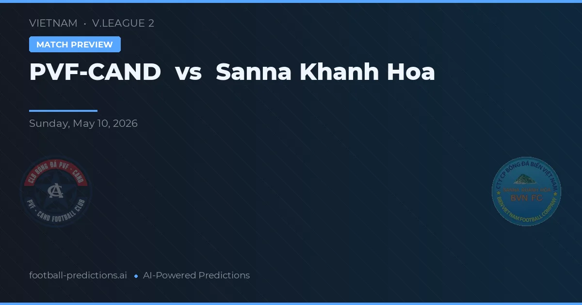 PVF-CAND vs Sanna Khánh Hòa — prognóstico e prévia do jogo
