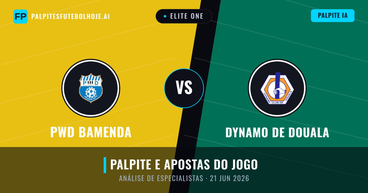 PWD Bamenda vs Dynamo de Douala — prognóstico e prévia do jogo