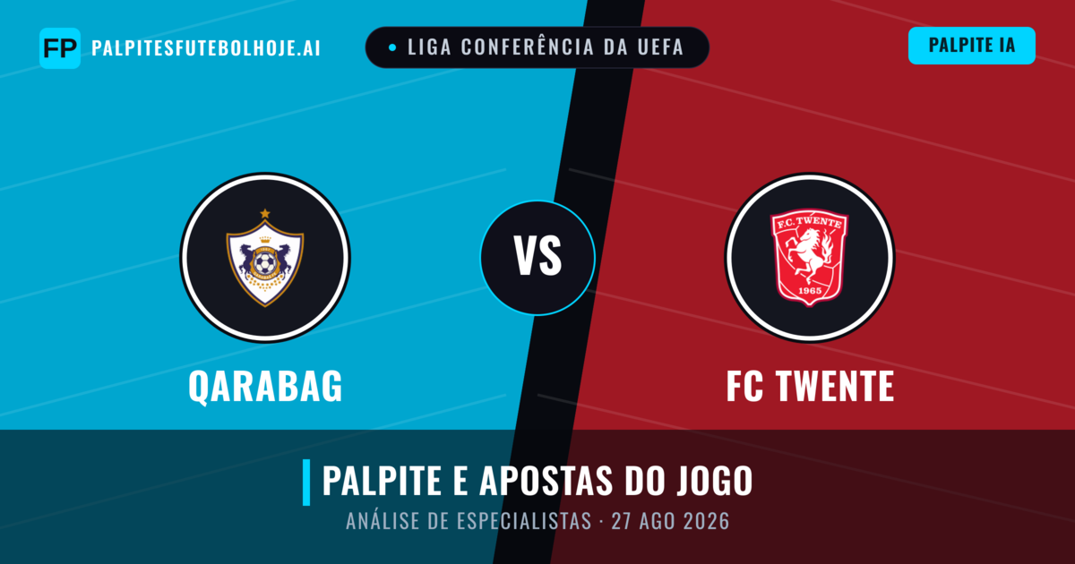 Qarabag vs FC Twente — prognóstico e prévia do jogo