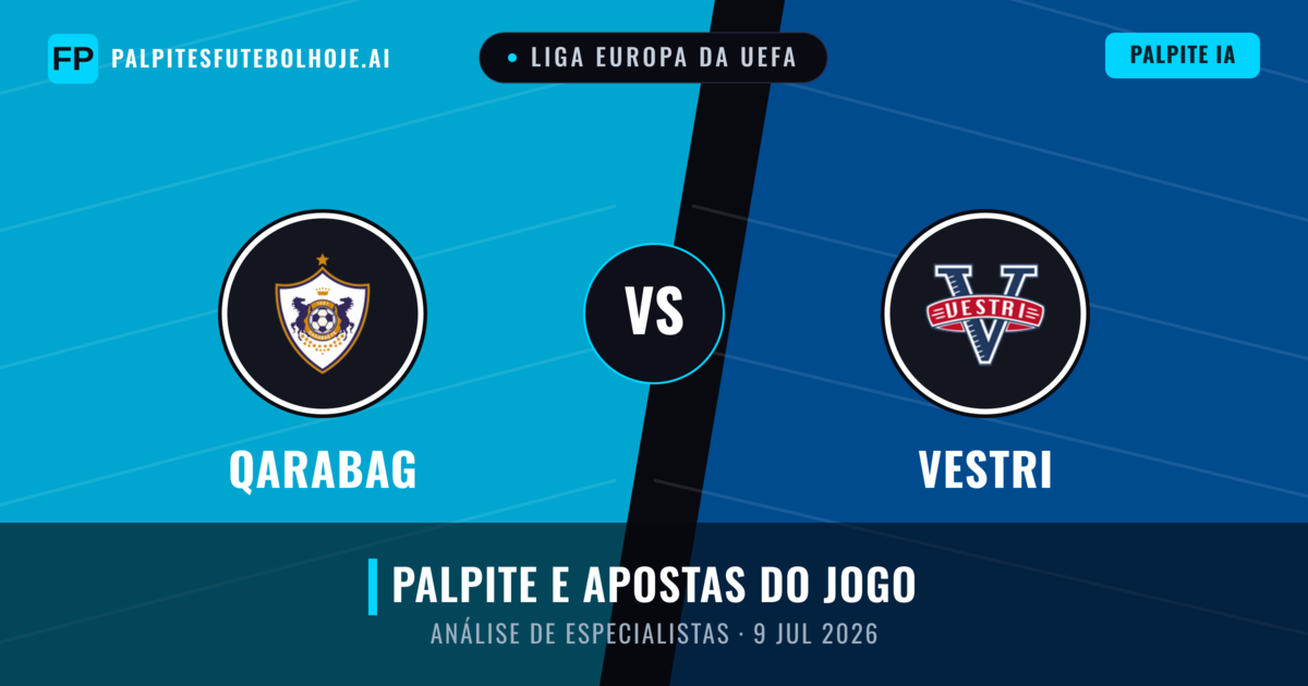 Qarabag vs Vestri — prognóstico e prévia do jogo