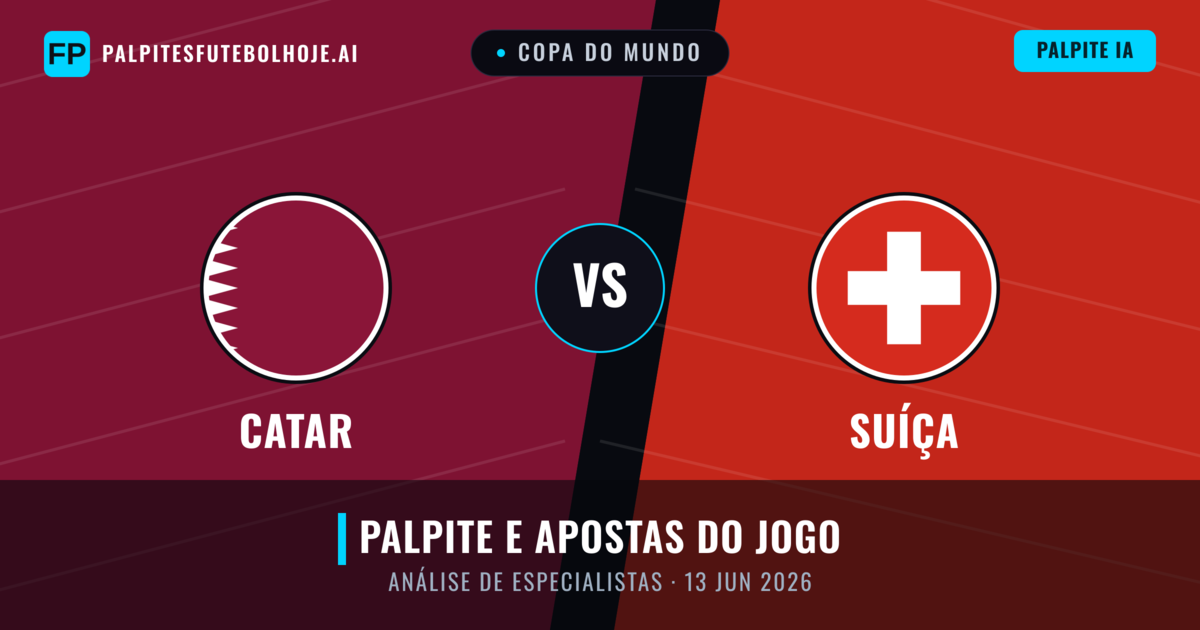 Catar vs Suíça — prognóstico e prévia do jogo