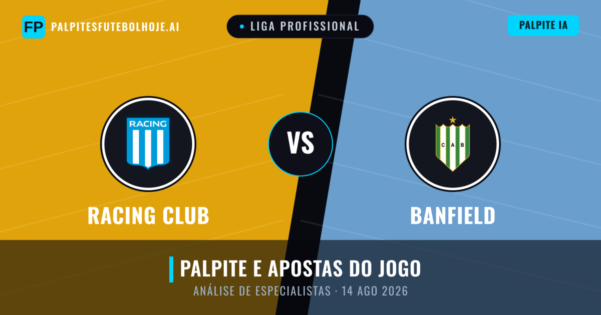 Racing Club vs Banfield — prognóstico e prévia do jogo