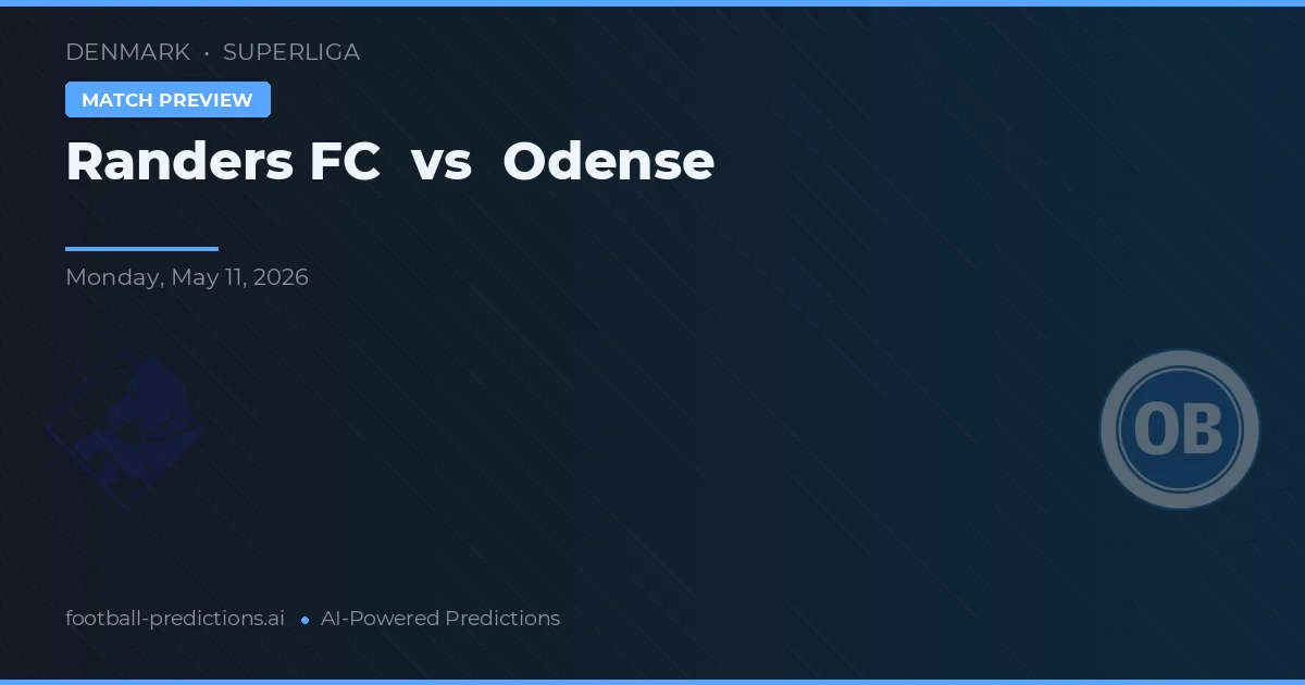 Randers FC vs Odense — prognóstico e prévia do jogo