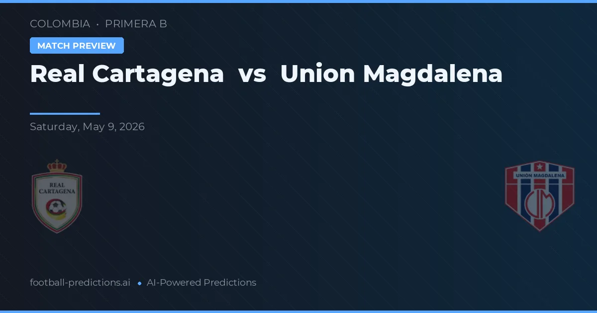 Real Cartagena vs Unión Magdalena — prognóstico e prévia do jogo