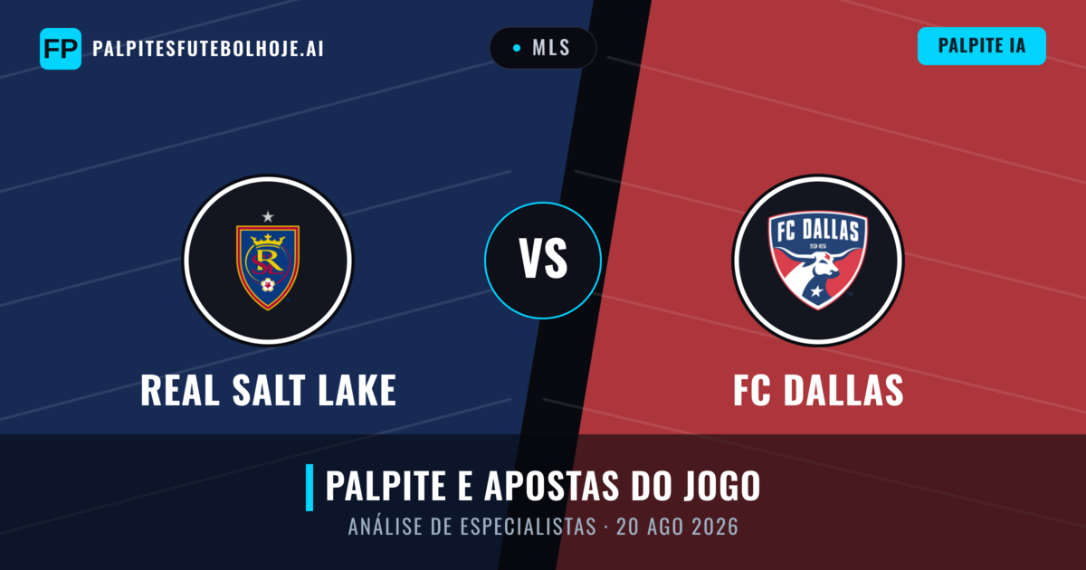Real Salt Lake vs FC Dallas — prognóstico e prévia do jogo
