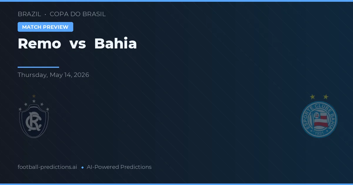Remo vs Bahia — prognóstico e prévia do jogo