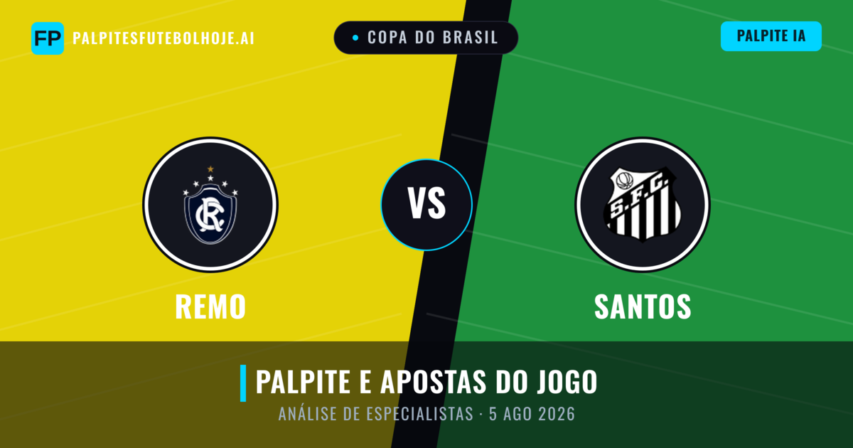 Remo vs Santos — prognóstico e prévia do jogo