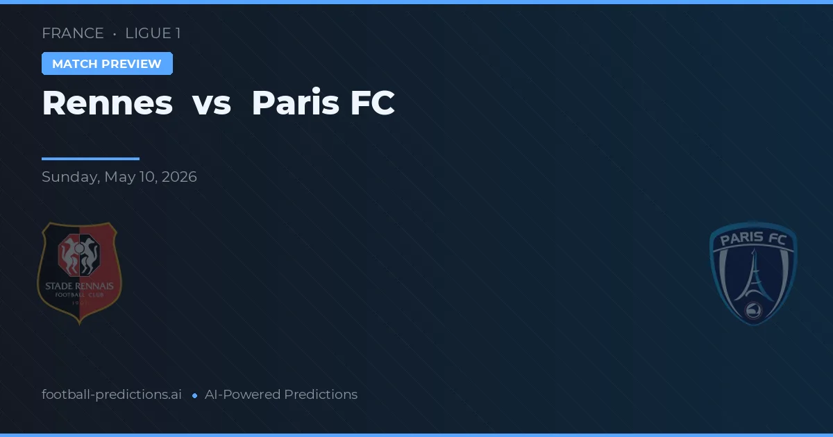 Rennes vs Paris FC — prognóstico e prévia do jogo
