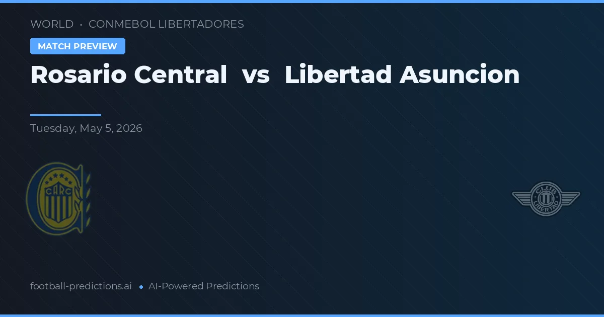 Rosario Central vs Libertad de Asunción preview