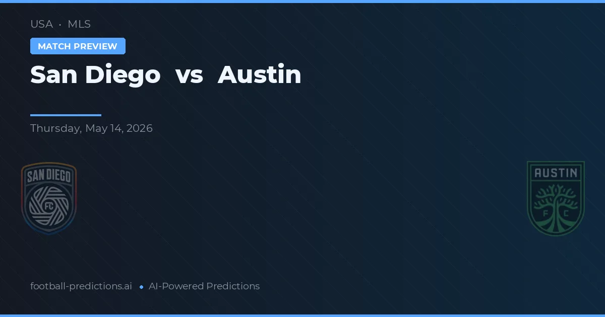 San Diego vs Austin — prognóstico e prévia do jogo