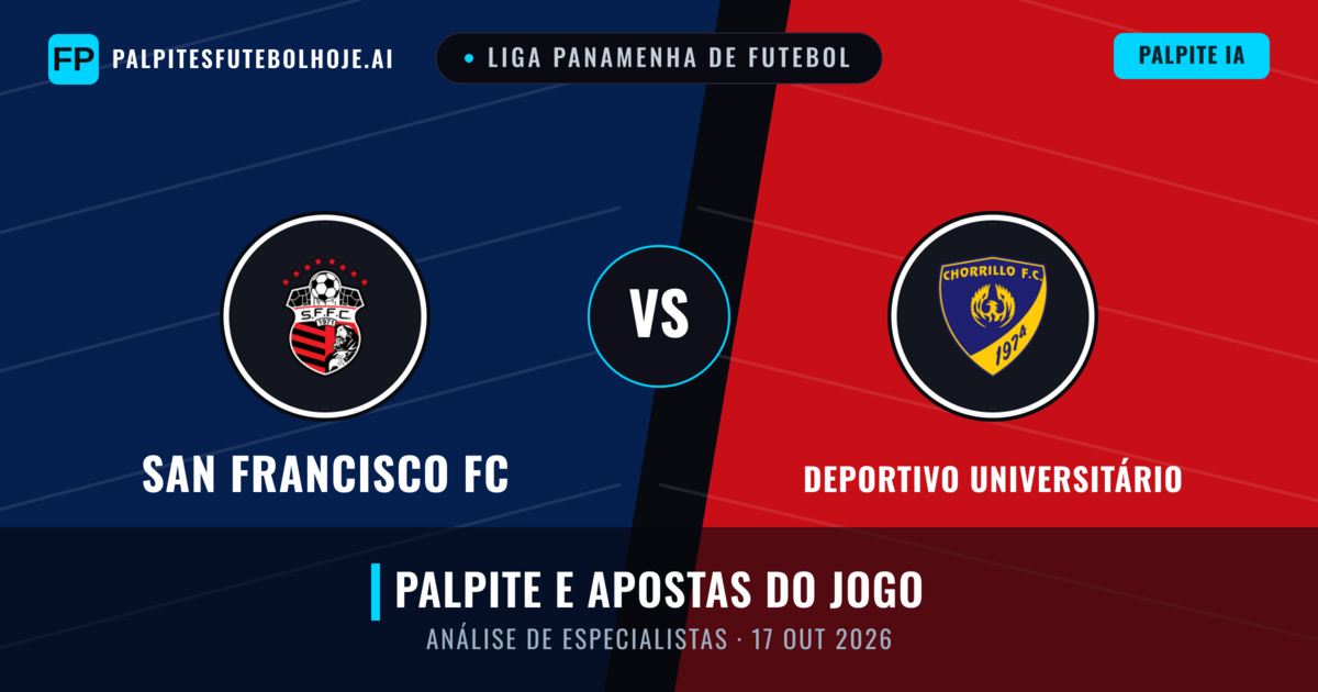 San Francisco FC vs Deportivo Universitário — prognóstico e prévia do jogo