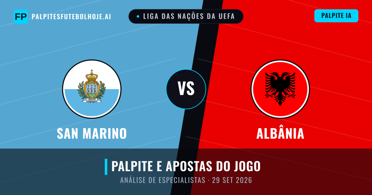 San Marino vs Albânia — prognóstico e prévia do jogo