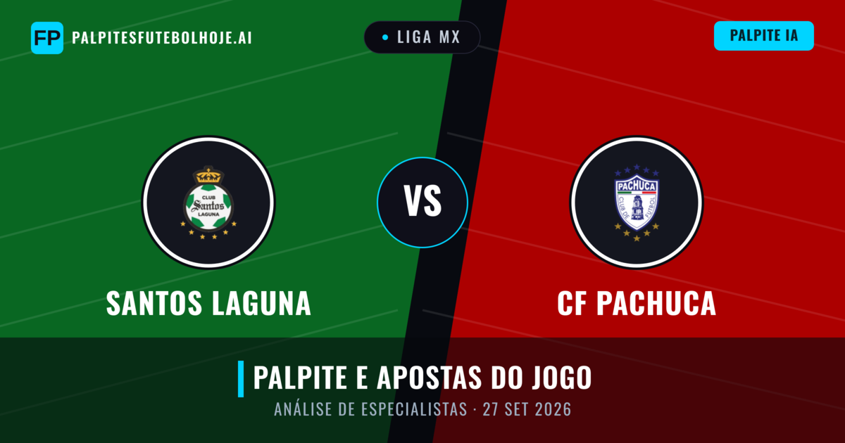 Santos Laguna vs CF Pachuca — prognóstico e prévia do jogo