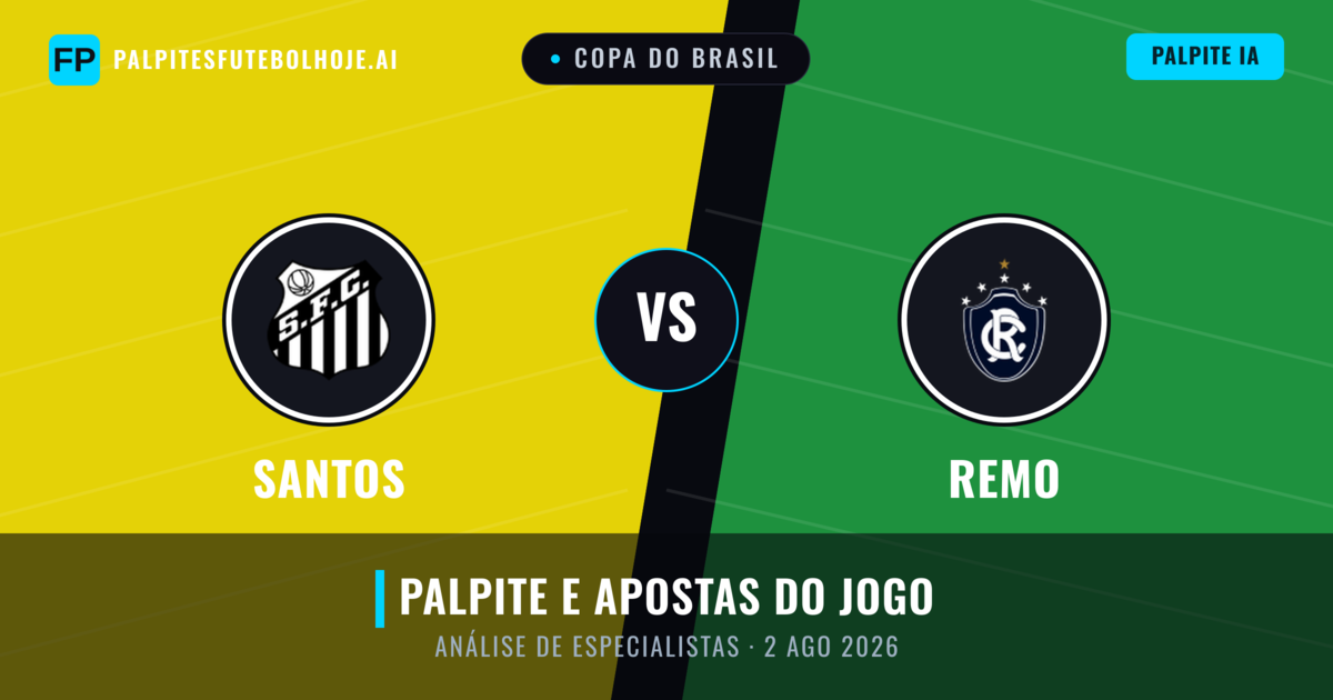 Santos vs Remo — prognóstico e prévia do jogo
