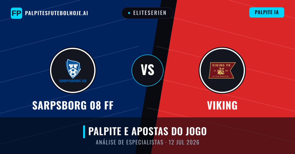 Sarpsborg 08 FF vs Viking — prognóstico e prévia do jogo