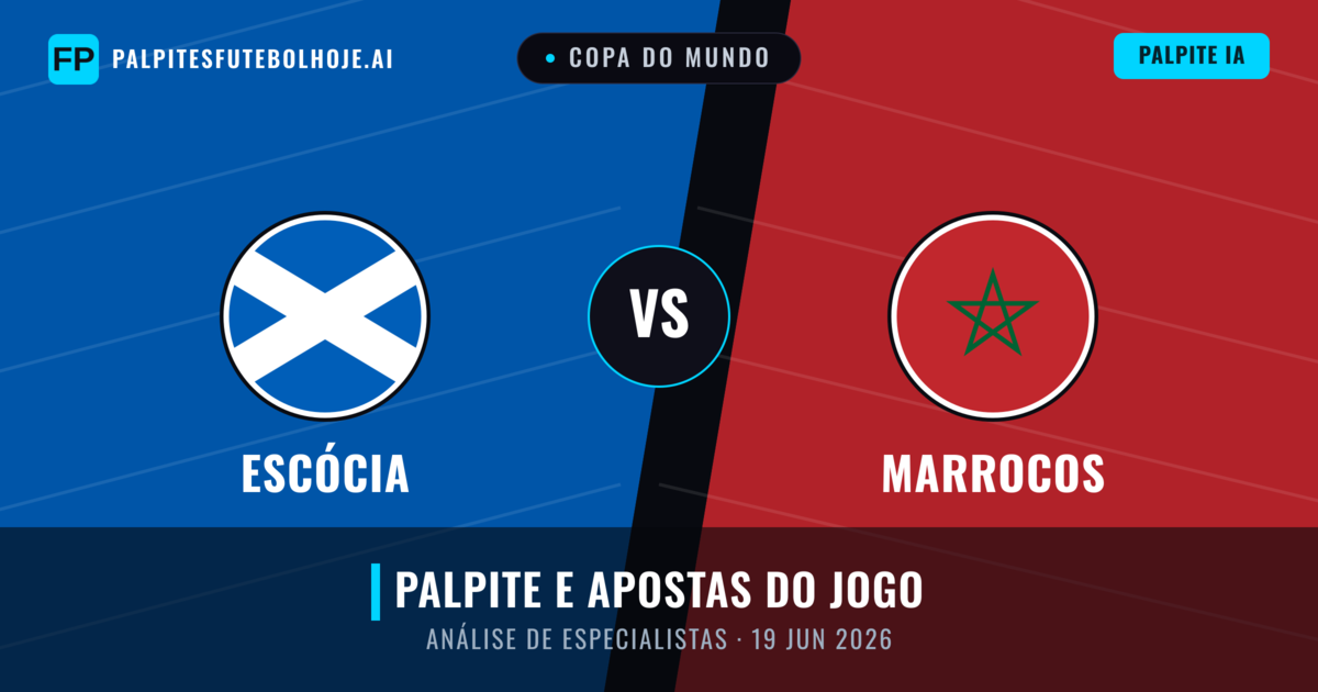Escócia vs Marrocos — prognóstico e prévia do jogo