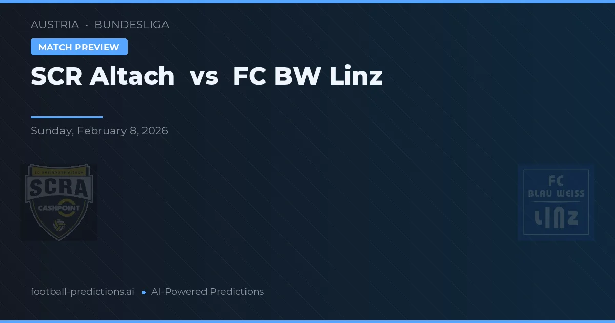 Altach vs FC Linz — prognóstico e prévia do jogo