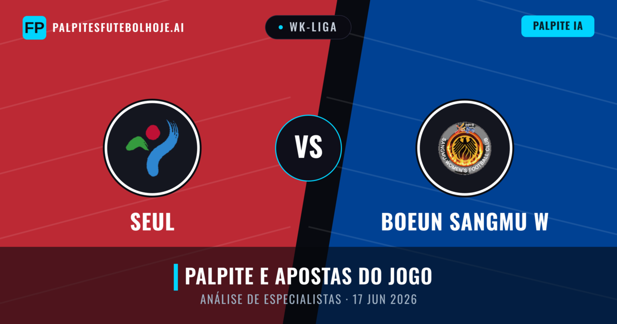 Seul vs Boeun Sangmu W — prognóstico e prévia do jogo