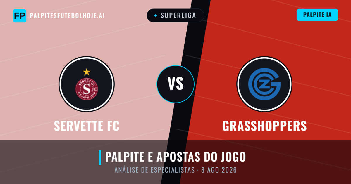 Servette FC vs Grasshoppers — prognóstico e prévia do jogo