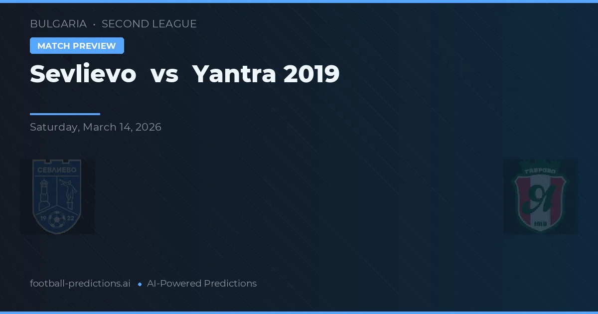 Sevlievo vs Yantra 2019 — prognóstico e prévia do jogo