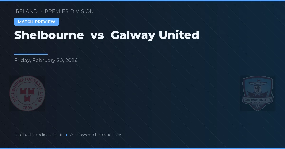 Shelbourne vs Galway United — prognóstico e prévia do jogo
