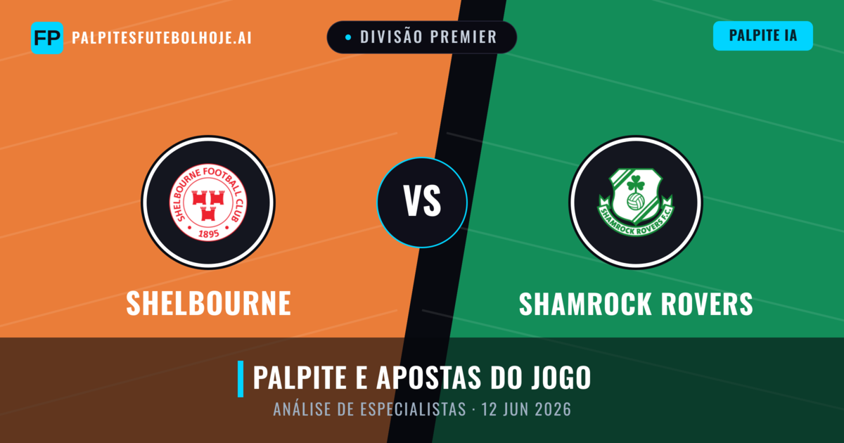 Shelbourne vs Shamrock Rovers — prognóstico e prévia do jogo