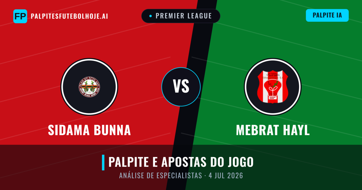 Sidama Bunna vs Mebrat Hayl — prognóstico e prévia do jogo
