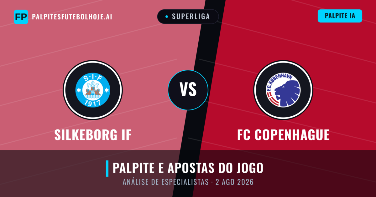Silkeborg IF vs FC Copenhague — prognóstico e prévia do jogo