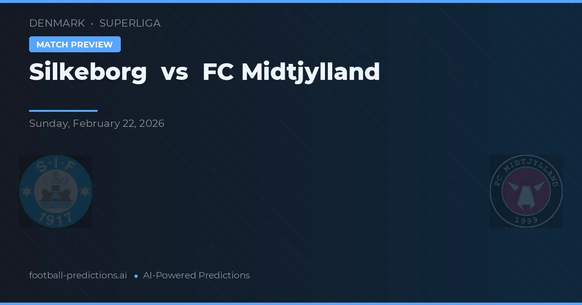 Silkeborg IF vs FC Midtjylland — prognóstico e prévia do jogo