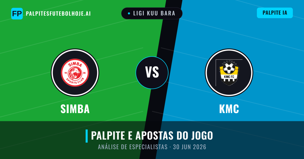 Simba vs KMC — prognóstico e prévia do jogo