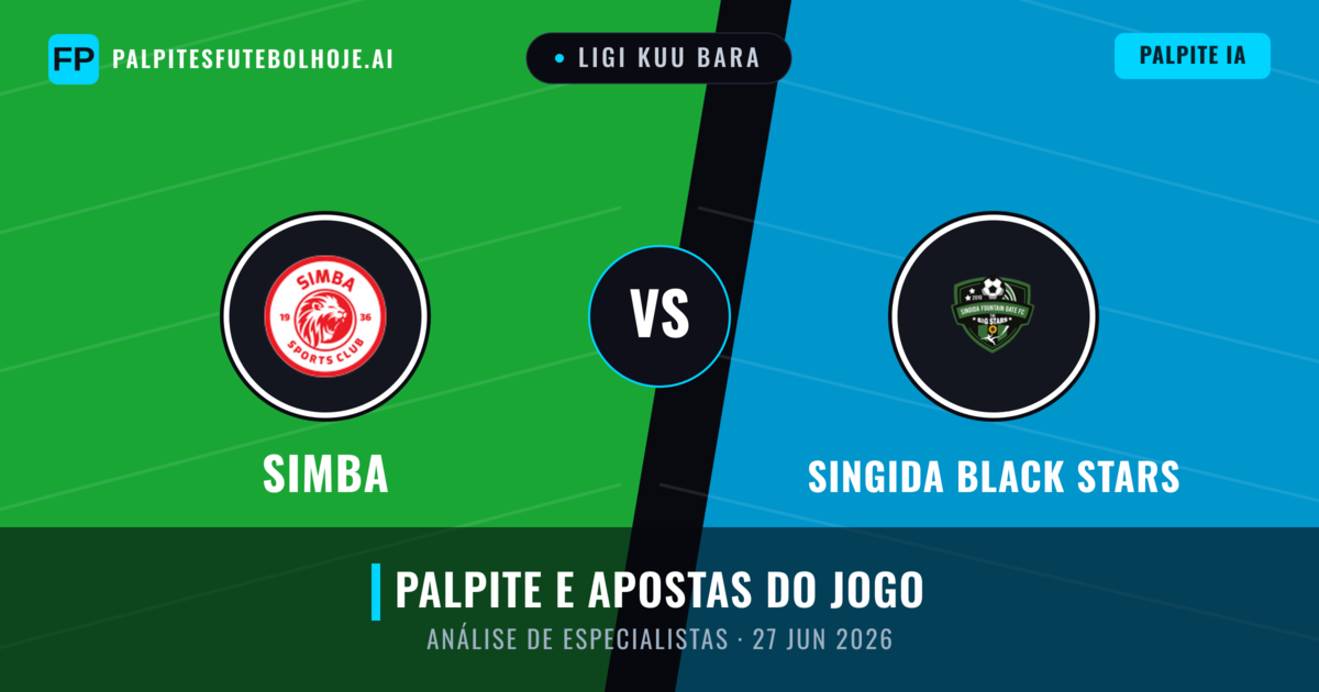 Simba vs Singida Black Stars — prognóstico e prévia do jogo
