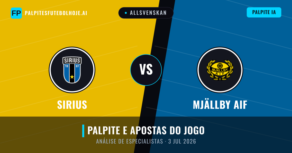 Sirius vs Mjällby AIF — prognóstico e prévia do jogo