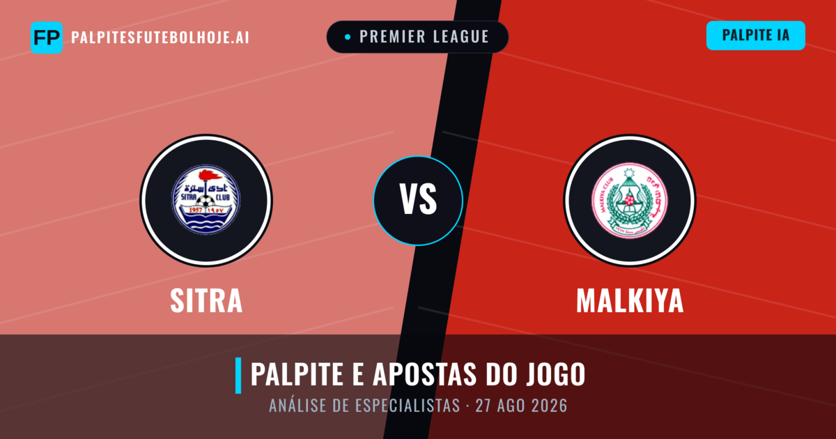 Sitra vs Malkiya — prognóstico e prévia do jogo