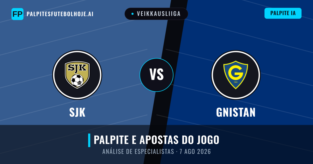 SJK vs Gnistan — prognóstico e prévia do jogo