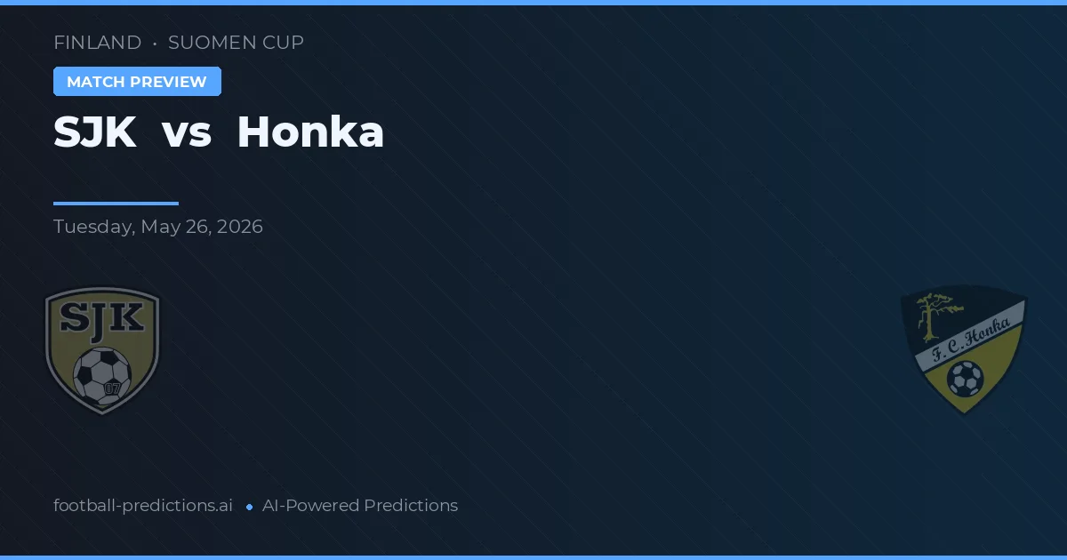 Honka vs VJS — prognóstico e prévia do jogo