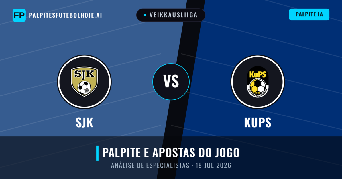 SJK vs KuPS — prognóstico e prévia do jogo