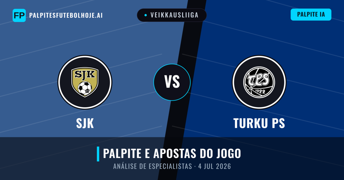 SJK vs Turku PS — prognóstico e prévia do jogo