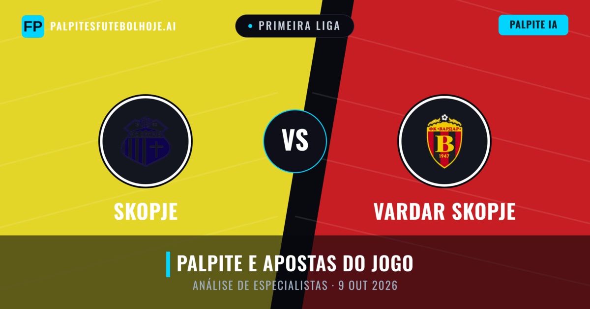 Skopje vs Vardar Skopje — prognóstico e prévia do jogo