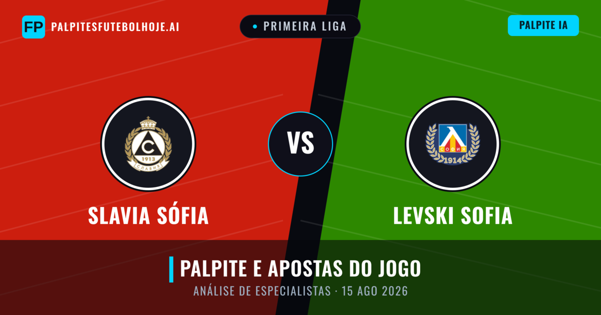 Slavia Sófia vs Levski Sofia — prognóstico e prévia do jogo