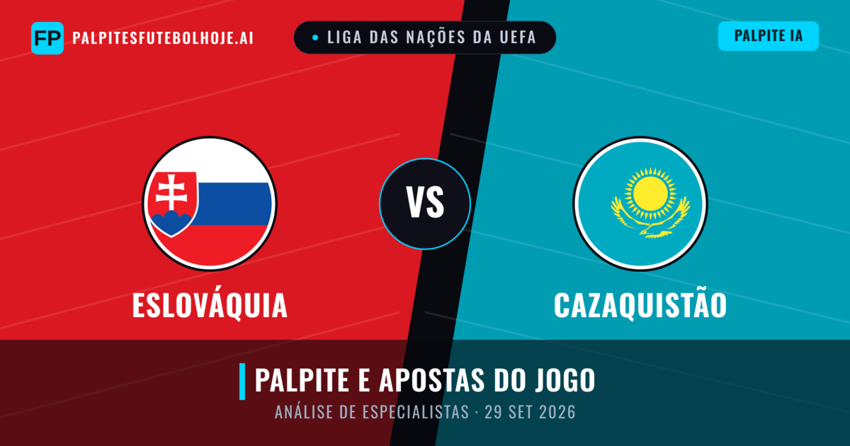 Eslováquia vs Cazaquistão — prognóstico e prévia do jogo