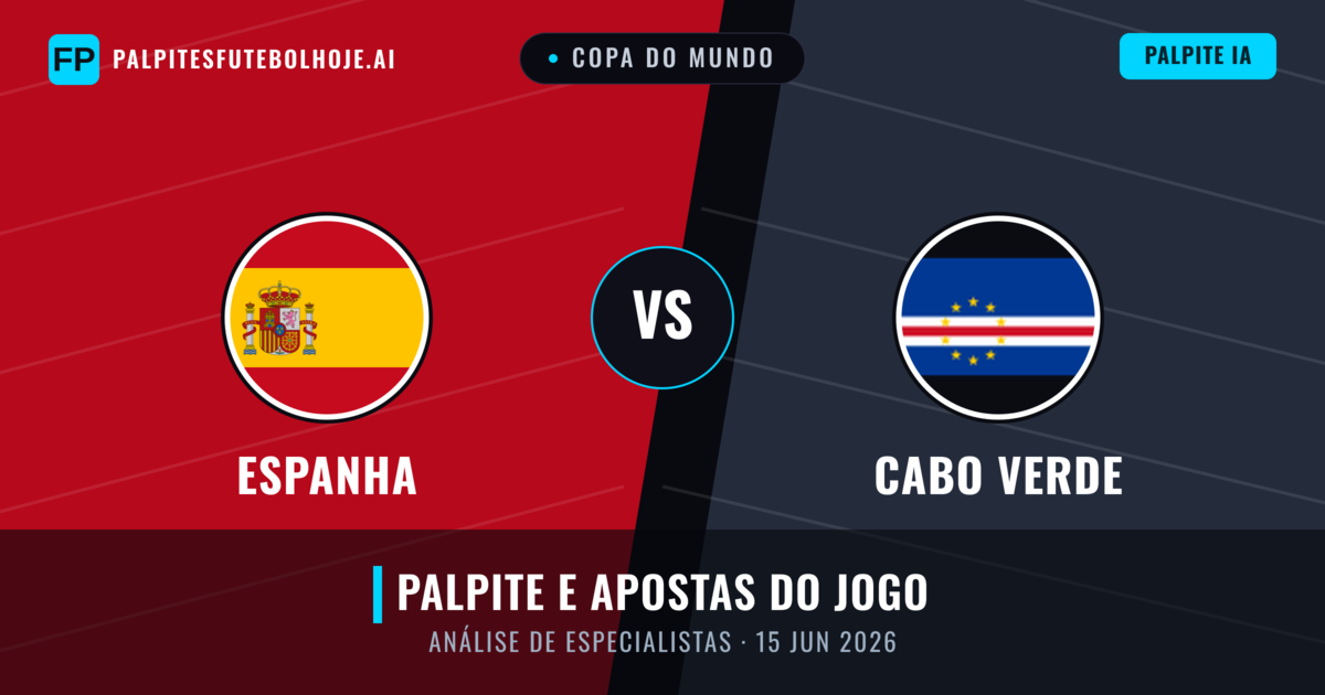 Espanha vs Cabo Verde — prognóstico e prévia do jogo