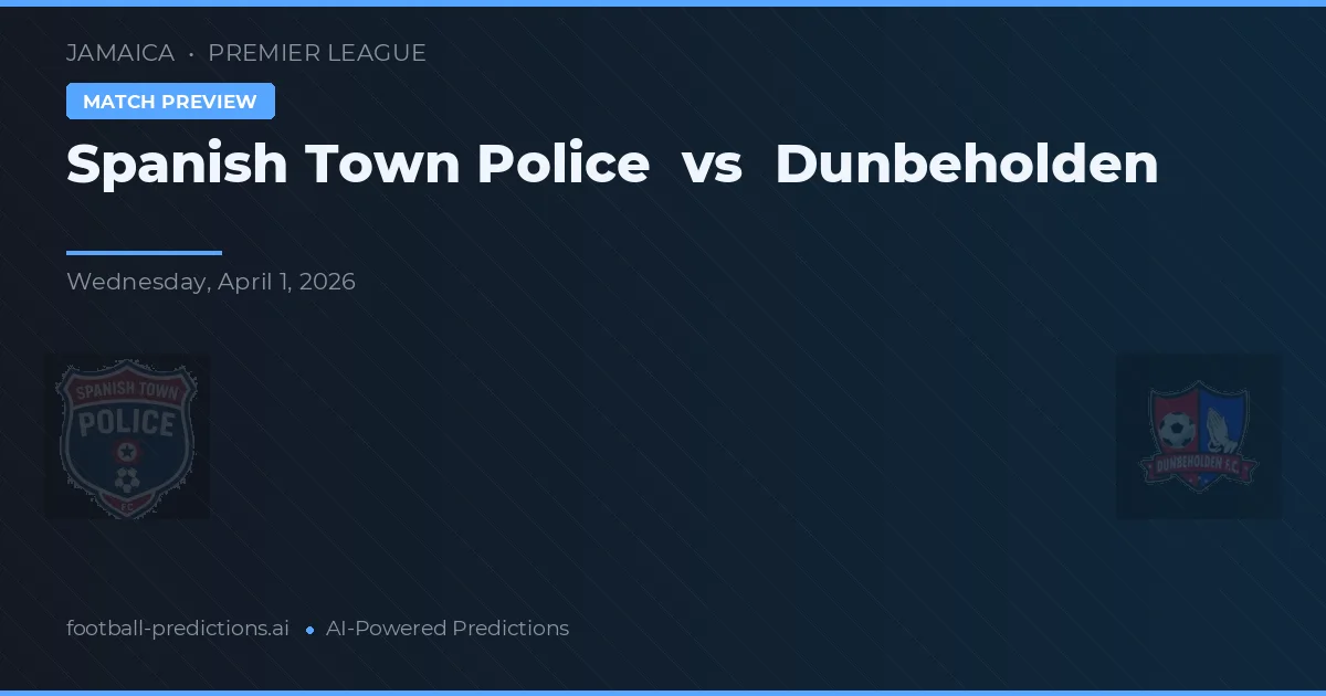 Polícia da Cidade Espanhola vs Dunbeholden — prognóstico e prévia do jogo