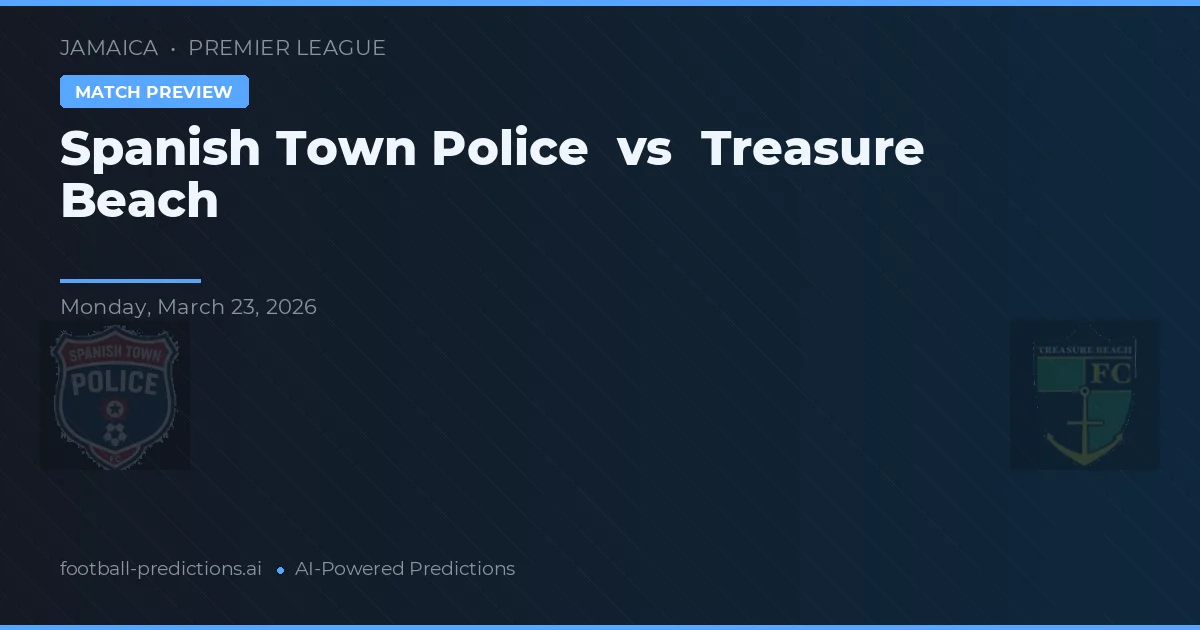 Polícia da Cidade Espanhola vs Treasure Beach — prognóstico e prévia do jogo