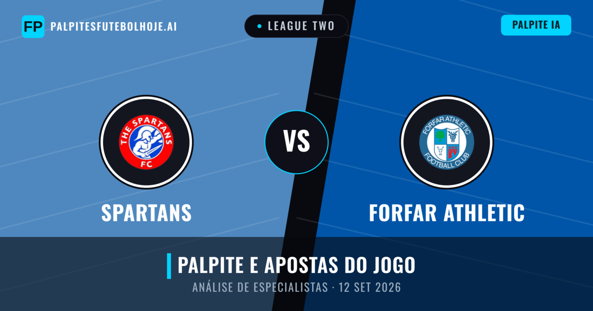 Spartans vs Forfar Athletic — prognóstico e prévia do jogo