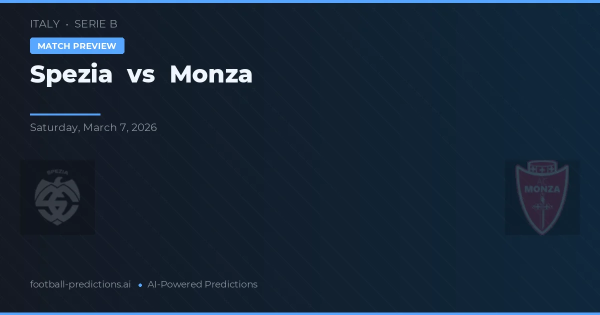 Spezia vs Monza — prognóstico e prévia do jogo