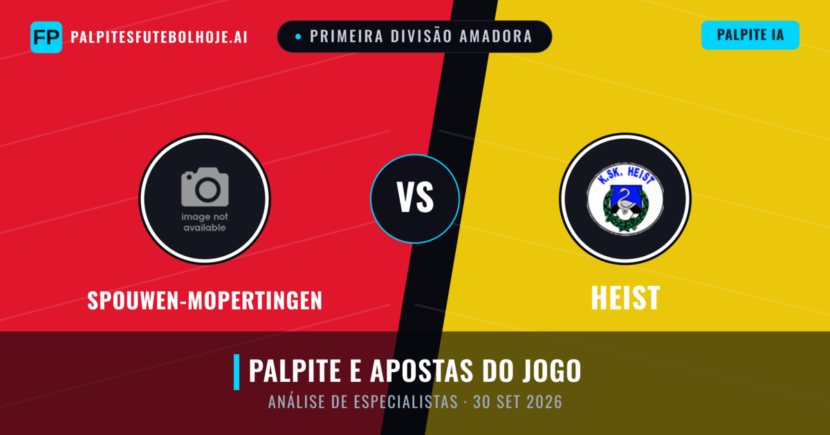 Spouwen-Mopertingen vs Heist — prognóstico e prévia do jogo